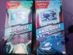 Pokemon TCG Knockout Collection Suicune And Kyogre New/Sealed - Image 1
