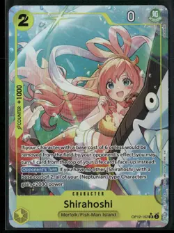 Shirahoshi (Alternate Art) OP12-102 - One Piece TCG Legacy of the Master SR - Image 1