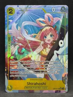 Shirahoshi SR Alt Art OP12-102 OP12 Legacy of the Master One Piece TCG - Image 1
