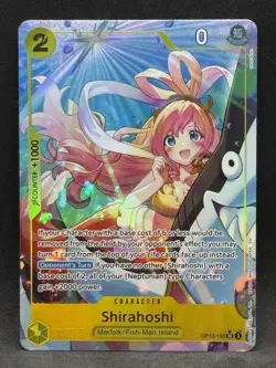 Shirahoshi SR Alt Art OP12-102 OP12 Legacy of the Master One Piece TCG - Image 2