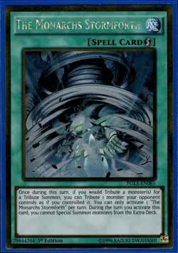 The Monarchs Stormforth - Gold Rare 1st Edition PGL3-EN085 - NM - YuGiOh - Image 1