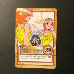 S1465 Nami Japanese One Piece Hyper Battle Vintage Carddass Card C432 2001 - Image 1