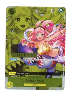 Shirahoshi (Winner Pack Vol. 6) OP03-116 UC Foil One Piece Promo English NM - Image 1