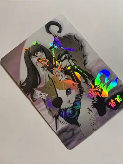 Miao Cat Charmer Phantom Blade 2 Girl Sexy ACG Waifu Card Holo Anime Art Doujin - Image 4