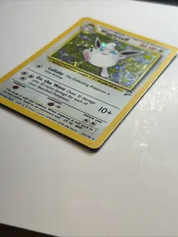 Pokemon TCG Wigglytuff Holo Card 19/130 Base Set 2 - Image 2