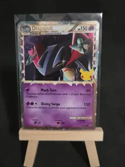 Dragapult Prime SWSH132 Sword & Shield Promo Card Holo, Near Mint Condition - Image 1