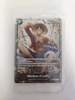 Monkey.D.Luffy Promo Card P-075 One Piece Tin Set 02 ENGLISH SEALED NEW x 2 - Image 5