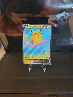 Pokemon: Surfing Pikachu V 008/025 - Celebrations 25th anniversary - PTCG - Image 1