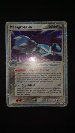 POKEMON METAGROSS EX POWER KEEPERS 95/108 ENG POOR NO SHINING GOLDSTAR CHARIZARD - Image 1