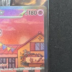 Mew ex SVP 053 Pokemon TCG Scarlet Violet 151 Black Star Promo Full Art SEALED 1 - Image 3