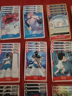 One Piece Tcg Caesar Clown Red/Blue Custom Deck Ready to Play - Image 3