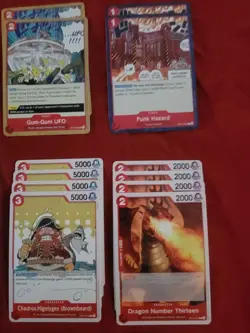 One Piece Tcg Caesar Clown Red/Blue Custom Deck Ready to Play - Image 4