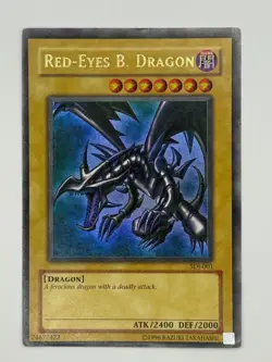 Red-Eyes B. Dragon SDJ-001 - Starter Deck: Joey Unlimited - LP - Image 1