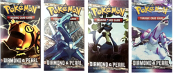 2007 Pokemon Card Game (TCG) - Diamond & Pearl Set - Empty Booster Pack Wrappers - Image 1