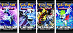 2009 Pokemon Card Game (TCG) - Platinum Base Set - Empty Booster Pack Wrappers - Image 1