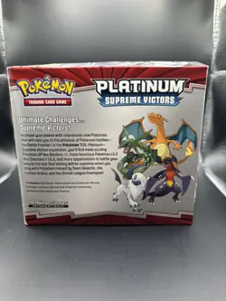 Pokemon Platinum Supreme Victors EMPTY Booster Box (No Cards) - Image 3