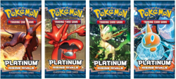 2009 Pokemon Card Game (TCG) - Platinum Rising Rivals - Empty Booster Wrappers - Image 1