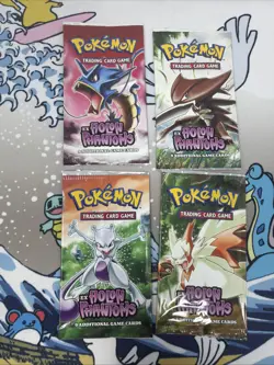 *Empty* Pokemon TCG : EX Holon Phantoms Booster Pack Art Set - Image 1