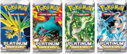 2009 Pokemon Card Game (TCG) - Platinum Arceus - Empty Booster Pack Wrappers - Image 1
