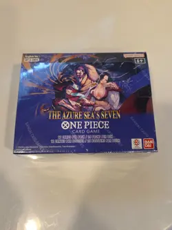 ONE PIECE CARD GAME THE AZURE SEA'S SEVEN BOOSTER BOX OP14 ENGLISH Sealed 1/16 - Image 1