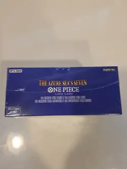 ONE PIECE CARD GAME THE AZURE SEA'S SEVEN BOOSTER BOX OP14 ENGLISH Sealed 1/16 - Image 2