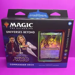 Paradox Power Magic The Gathering Doctor Who Universes Beyond MTG Commander Deck - Image 1