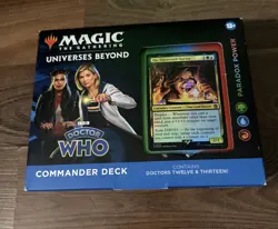 Magic The Gathering Doctor Who Paradox Power Commander Deck Universes Beyond MTG - Image 1