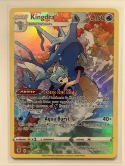 Pokemon TCG Kingdra Holo Rare Trainer Gallery TG03/TG30 Astral Radiance - Image 1