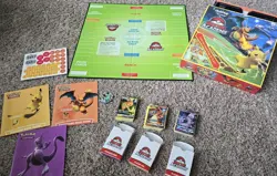 Pokemon TCG: BATTLE ACADEMY BOX | PIKACHU MEWTWO CHARIZARD CARDS NIB 820650807893 - Image 1