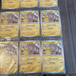 Pikachu At The Museum PROMO X9- Jumbo Pokemon Trading Card x 9Fast shipping - Image 3