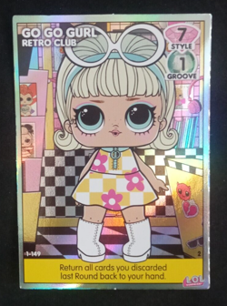 LOL Surprise! Dance Off #1-149 Go Go Gurl Retro Club Popular Card (A) - Image 1