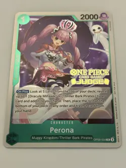 Perona (Judge Pack Vol. 5) OP09-034 One Piece Promotion Cards Foil - Image 1