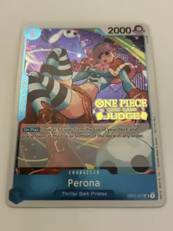 Perona (Judge Pack Vol. 2) OP01-077 One Piece Promotion Cards Foil - Image 1