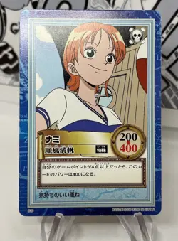 2000 Nami #S35 One Piece Carddass Hyper Battle Card 4th Stage Bandai Japanese LP - Image 1