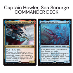 Custom -Captain Howler, Sea Scourge- Sleeved Deck Pkg. (Cards, pack, die, etc.) - Image 1