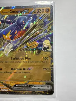 Pokemon TCG Cynthia's Garchomp EX 104/182 Double Rare Holo- Destined Rivals - Image 5