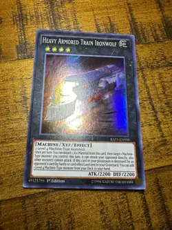 Heavy Armored Train Ironwolf RATE-EN050 1st Edition Super Rare LP + BONUS - Image 1