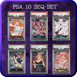 PSA 10 Nami One Piece Premium Collection Girls Edition Complete Seq Set Japanese - Image 1