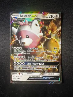 Bewear GX SM34 Black Star Promo Sun And Moon Full Art Pokemon TCG - Image 1