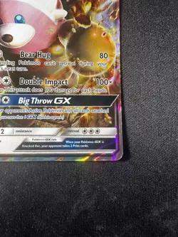 Bewear GX SM34 Black Star Promo Sun And Moon Full Art Pokemon TCG - Image 4