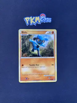 Pokemon TCG Riolu Call Of Legends 50/95 Regular LP. - Image 1
