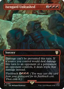 MTG - Isengard Unleashed - Borderless - Lord of the Rings - Magic the Gathering - Image 1