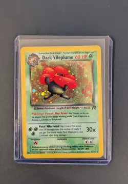 🟢 Dark Vileplume 13/82 🟢 Holo Rare Team Rocket Set Pokemon Card TCG - Image 1