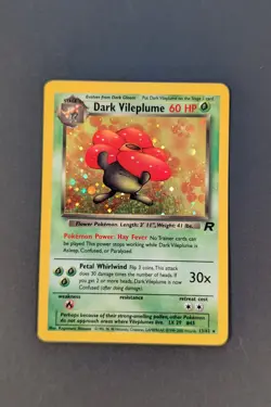 🟢 Dark Vileplume 13/82 🟢 Holo Rare Team Rocket Set Pokemon Card TCG - Image 2