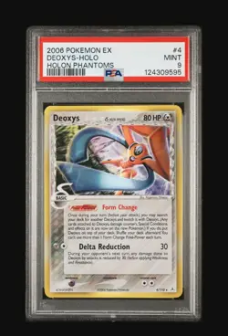 2006 EX HOLON PHANTOMS 4/110 DEOXYS HOLO PSA 9 POKEMON MINT TCG - Image 1