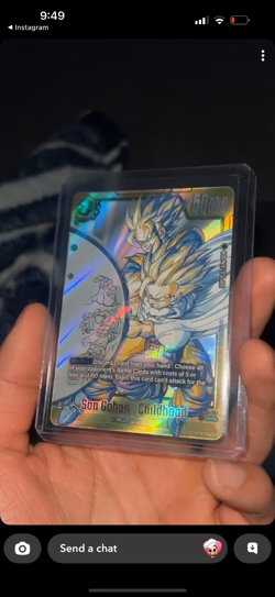 Son Gohan: Childhood FB01-140 SCR Manga Booster 02 Dragon Ball Card English - Image 2