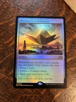 Monument to Endurance Aetherdrift Foil NM-M Unplayed MTG 0237 Magic - Image 1