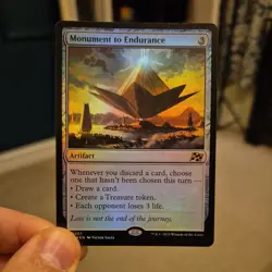 Monument to Endurance NM Foil - Aetherdrift MTG - Image 1