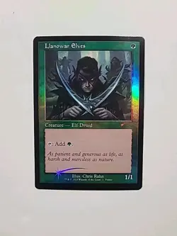 Llanowar Elves Promo Foil - MTG RARE NM - Image 1