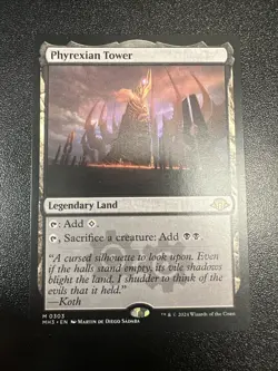Phyrexian Tower Modern Horizons 3 Regular 0303 NM JL - Image 1